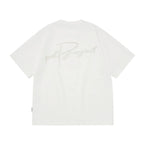 Faux Suede Pearl Embellished T-Shirt
