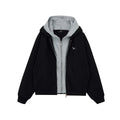 Detachable Layered Zip-Up Hoodie