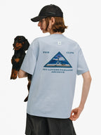 Graphic Print Cotton Crewneck T-Shirt