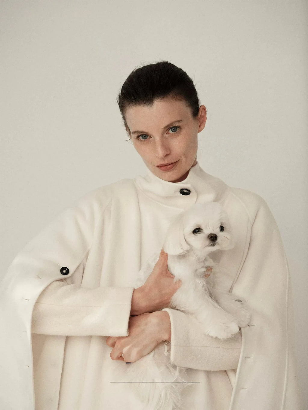 Wool Asymmetric Cape Coat
