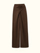 Draped Halter Neck Silk Vest