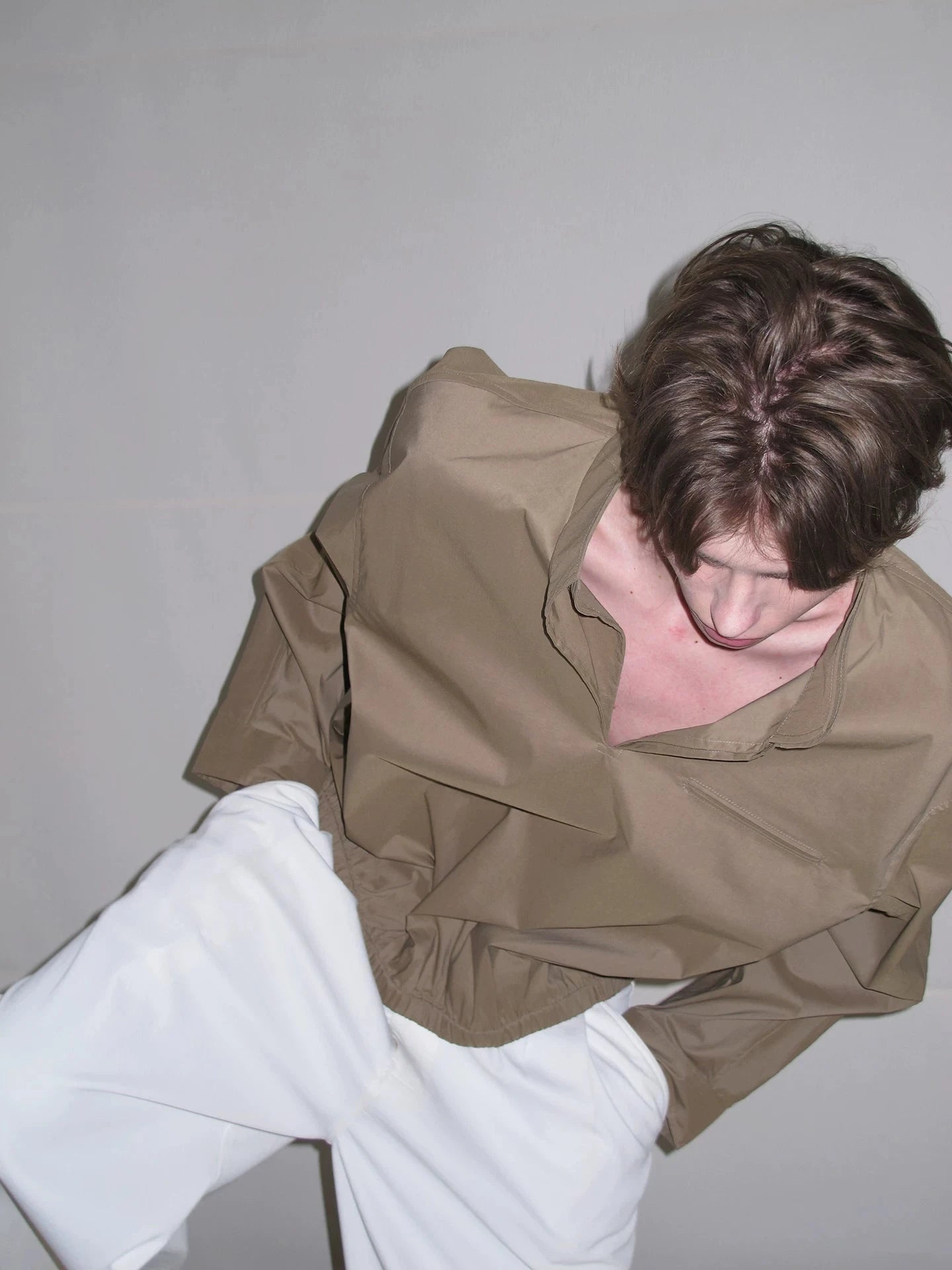 Relaxed Popover Utility Shirt