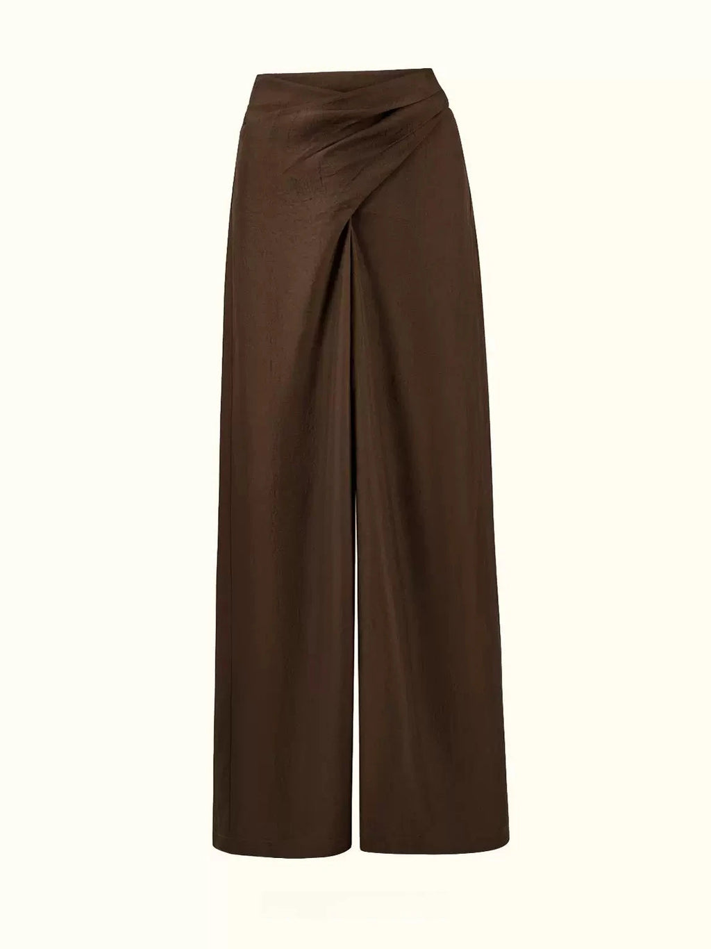 Draped Halter Neck Silk Vest