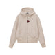 Color-Block Hooded Zip Jacket