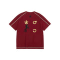 Contrast Stitch Graphic T-Shirt