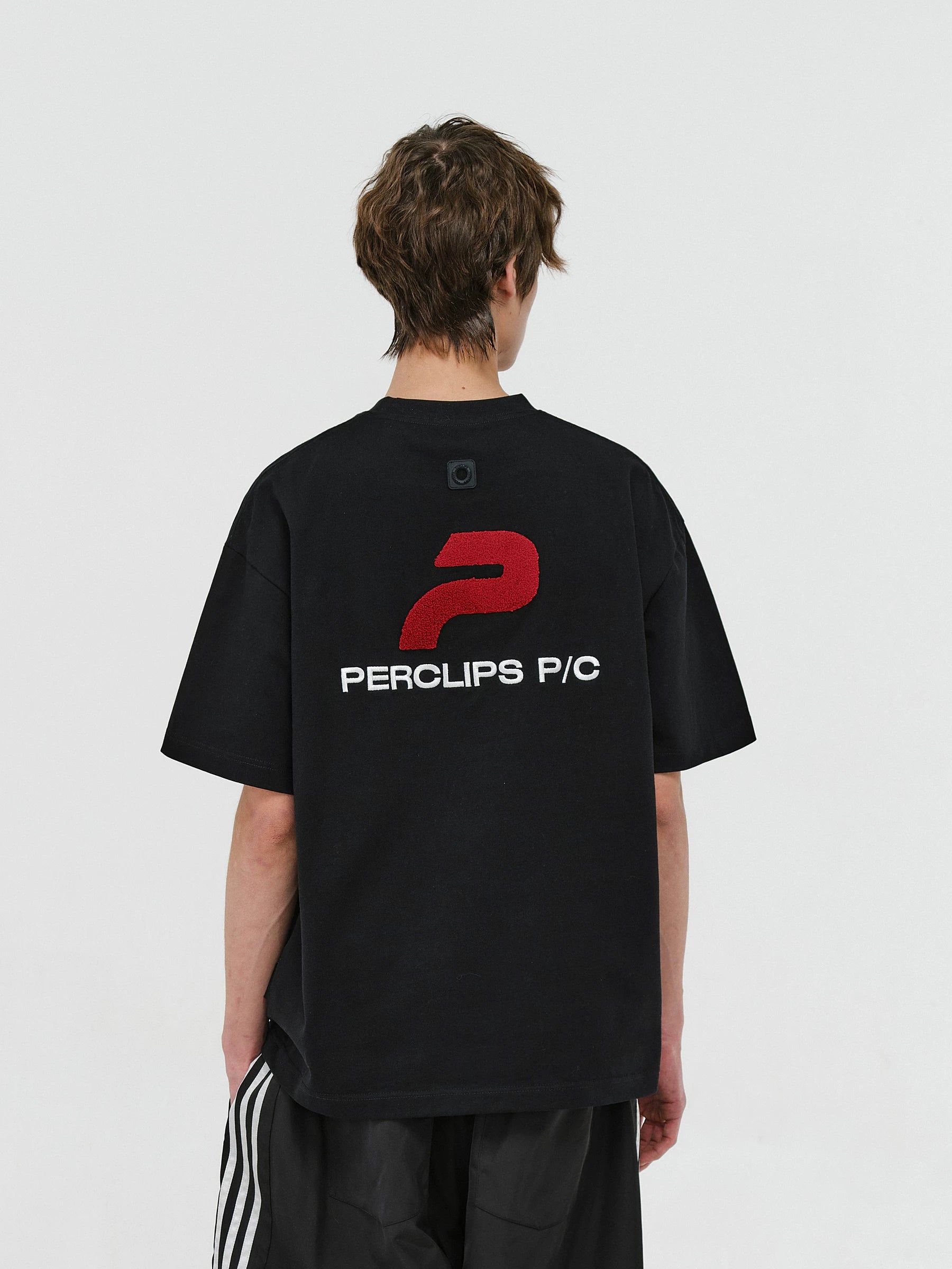Embroidered Logo Oversized T-Shirt