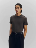 Cashmere Wool Short-Sleeve Knit