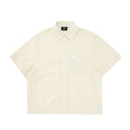 Plaid Short-Sleeve Button-Down Shirt