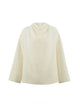 Mohair Curved Sleeve Pullover