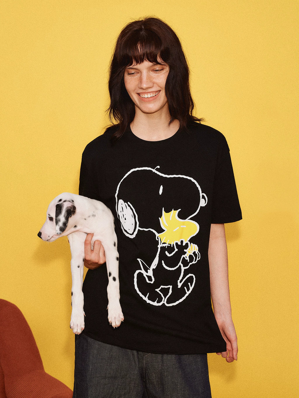 Snoopy Graphic Cotton T-Shirt