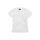 Linen Blend V-Neck Pocket T-Shirt