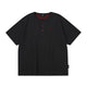 Embroidered Puppy Henley T-Shirt