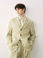 Linen Tailored Suit Set