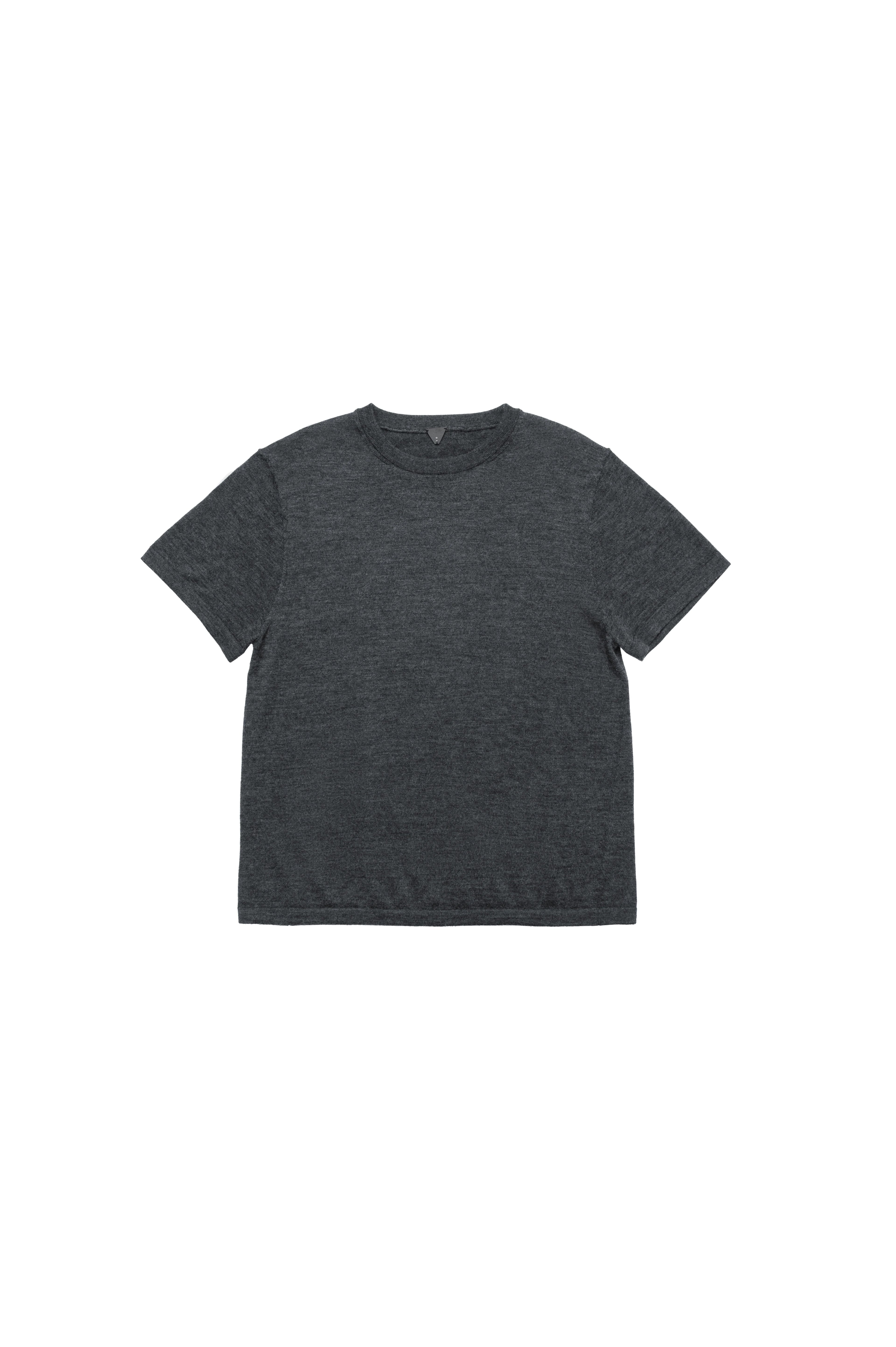Cashmere Wool Short-Sleeve Knit