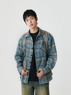Oversized Plaid Flannel Shirt