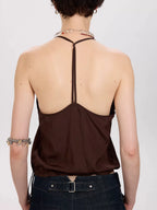 Sere Marish V-Neck Halter Top