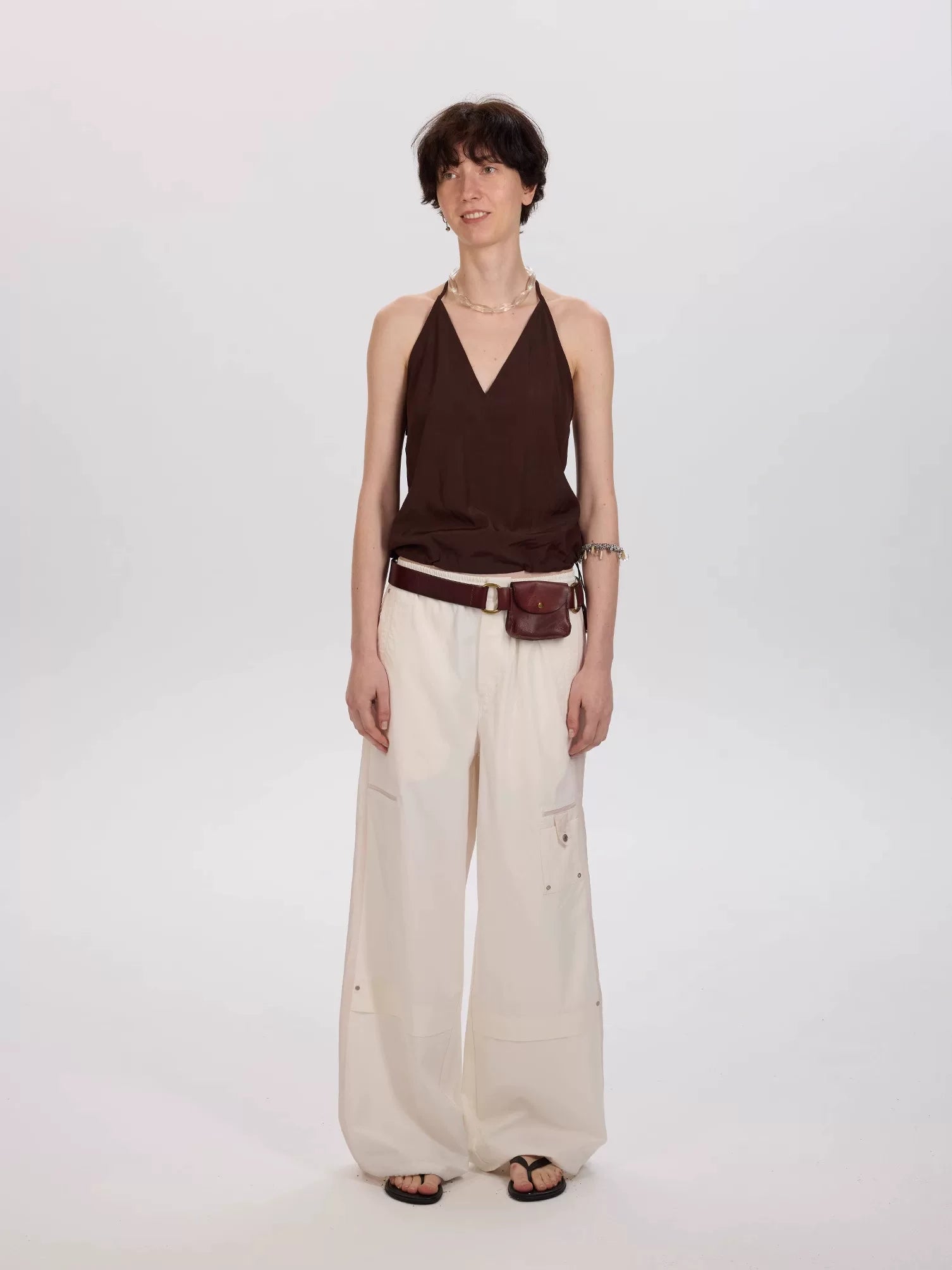 Sere Marish V-Neck Halter Top