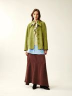 Textured Tie-Front Blouse