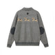 Equestrian Jacquard Polo Sweater