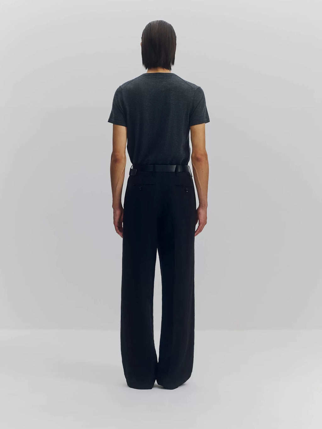 Cashmere Wool Short-Sleeve Knit