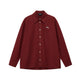 Lyocell Cotton Embroidered Button-Down Shirt
