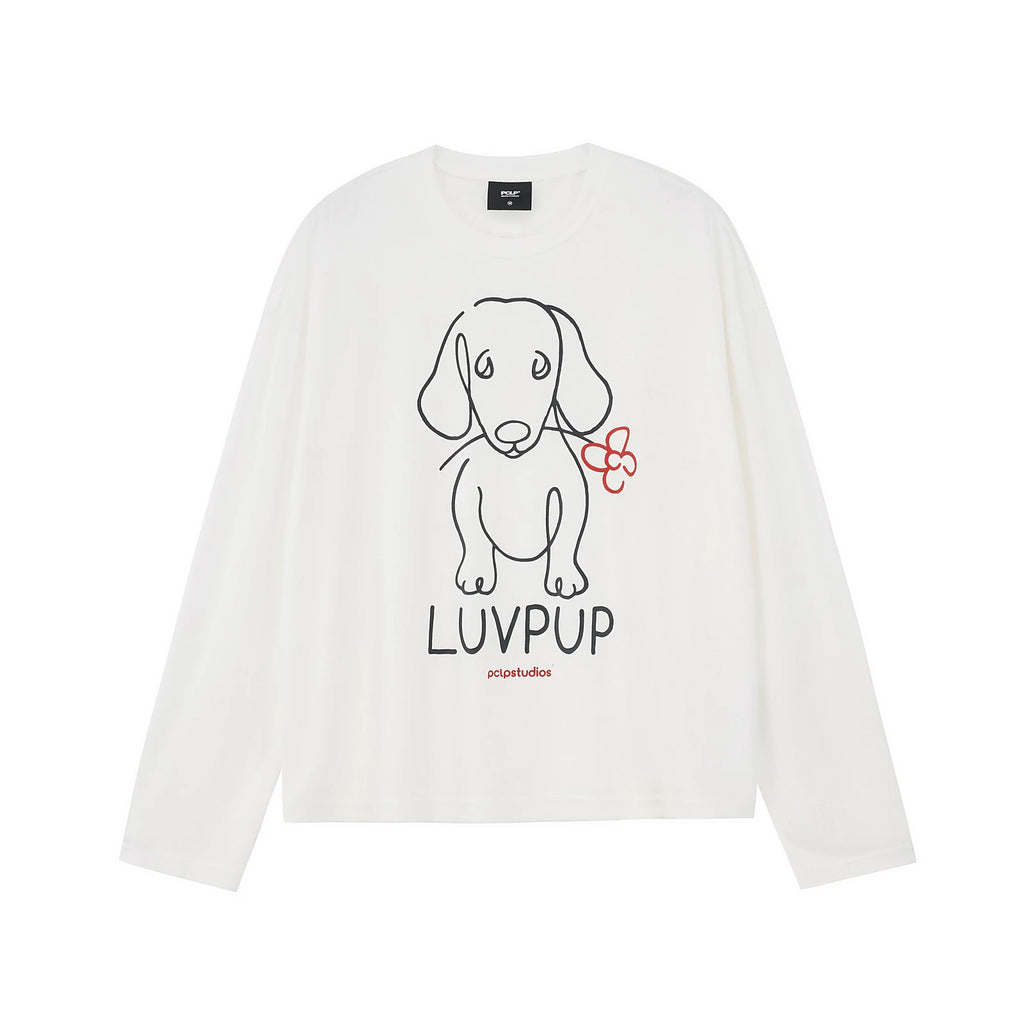 Luvpup Graphic Long-Sleeve Tee
