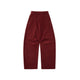 Curved Silhouette Corduroy Trousers