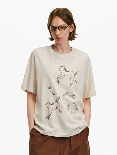 Cotton Graphic Print T-Shirt