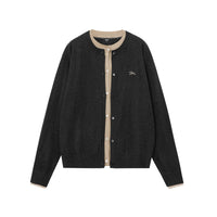 Wool Blend Embroidered Cardigan