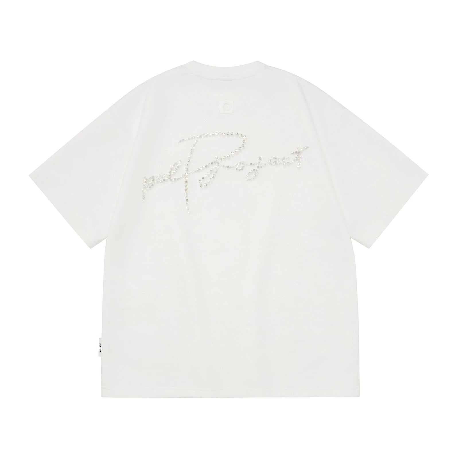 Pearl Embellished Oversized T-Shirt