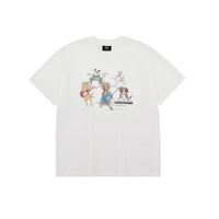 Graphic Print Cotton Crewneck T-Shirt