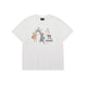 Graphic Print Cotton Crewneck T-Shirt