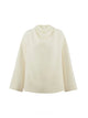 Mohair Curved Sleeve Pullover