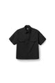 Wool Blend Utility Short Sleeve Shirt