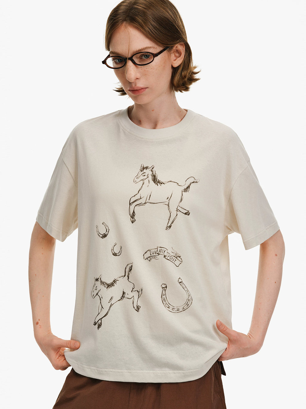 Cotton Graphic Print T-Shirt