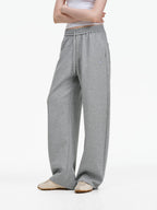 Cotton Jersey Wide-Leg Sweatpants
