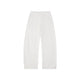 Architectural Wide-Leg Draped Trousers