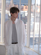 Minimalist Ribbed Zip-Up Jacket