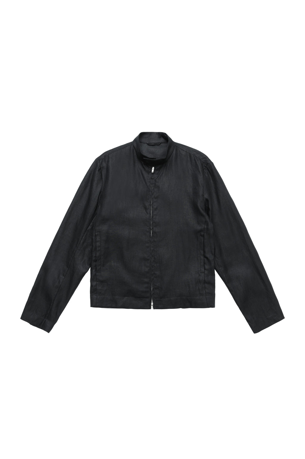 Iguacu Linen Stand Collar Jacket
