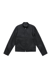 Iguacu Linen Stand Collar Jacket