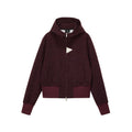Color-Block Hooded Zip Jacket