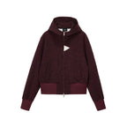 Color-Block Hooded Zip Jacket