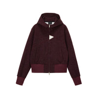 Color-Block Hooded Zip Jacket