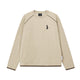Graphic Print Long-Sleeve Crewneck