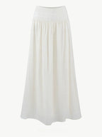 Asymmetrical Twist Neck Maxi Dress