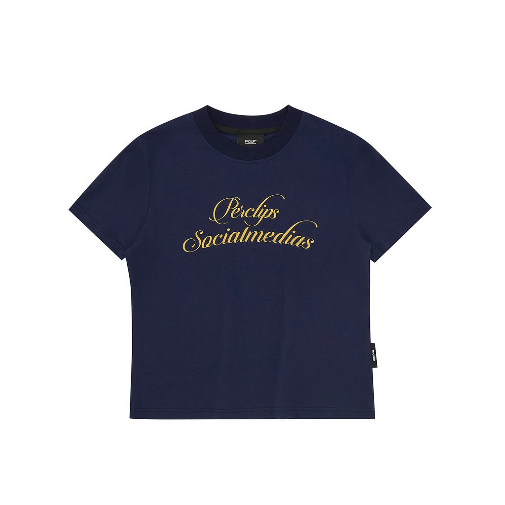 Slim Fit Graphic Crewneck T-Shirt