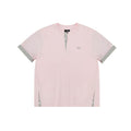 Contrast Trim Henley T-Shirt