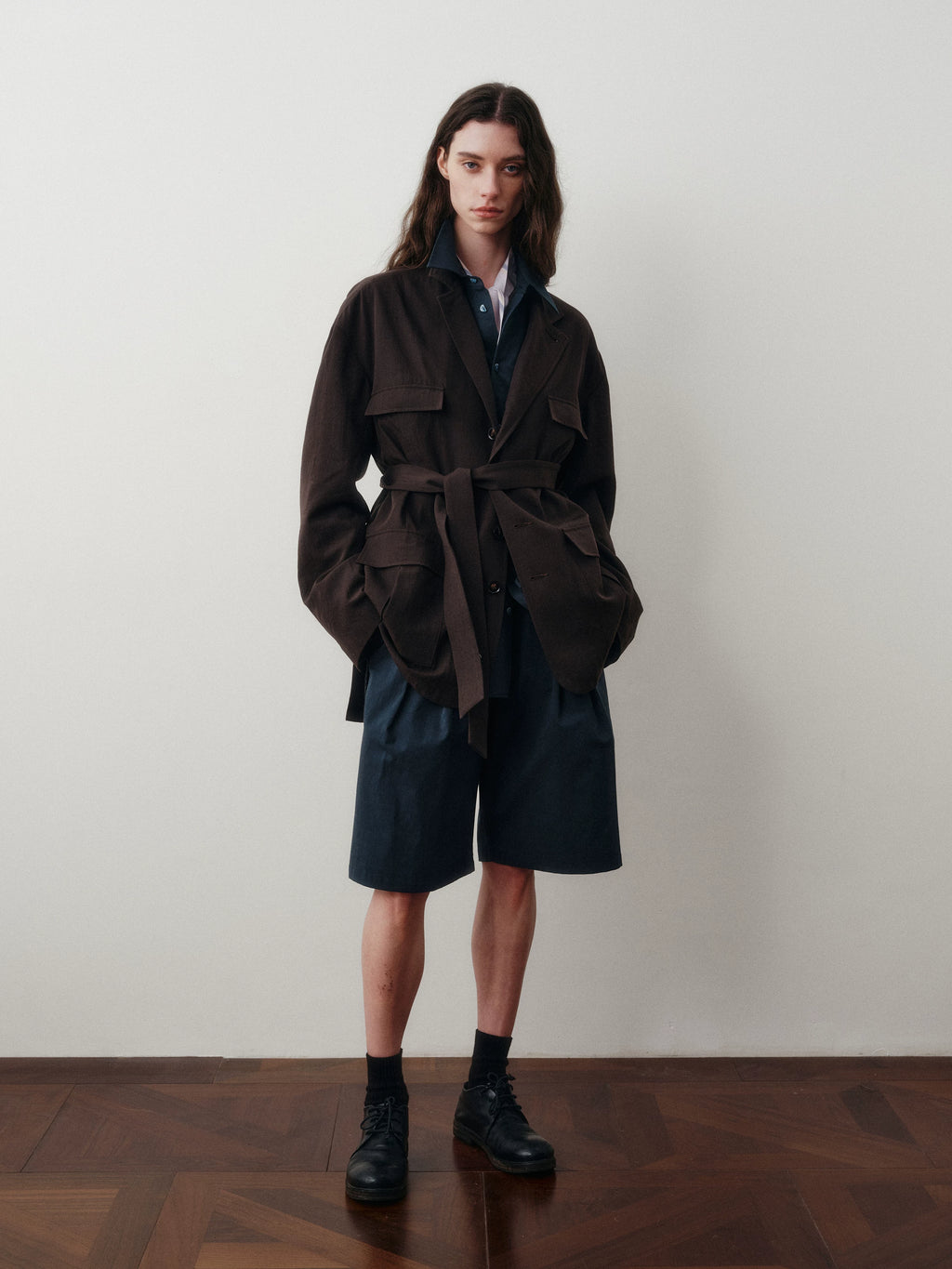 Belted Utility Field Jacket