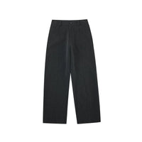 High-Waisted Tailored Wide-Leg Trousers
