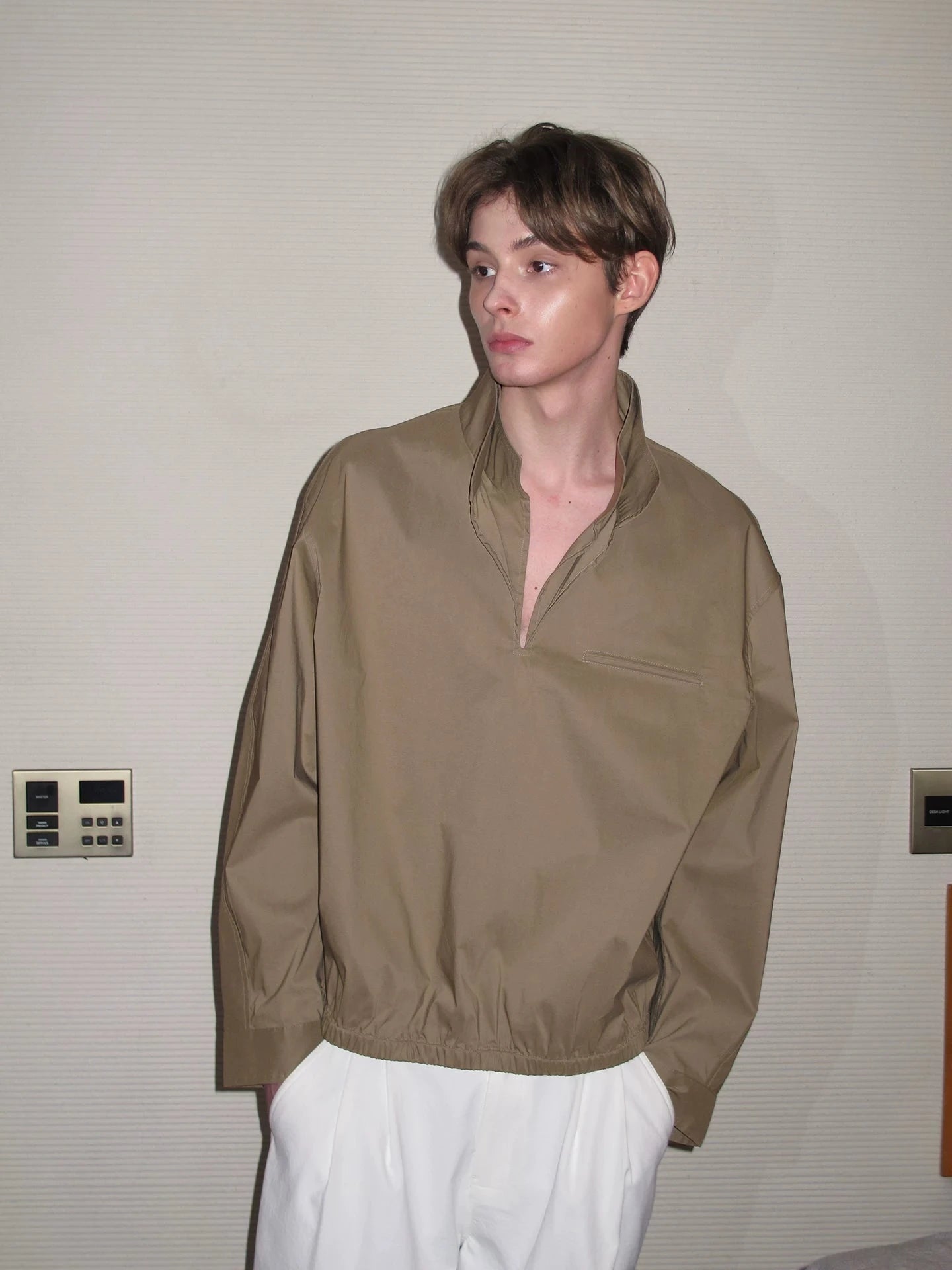 Relaxed Popover Utility Shirt